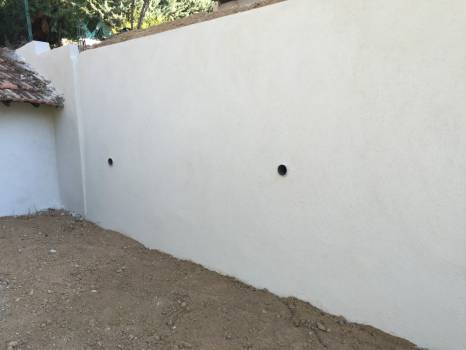 Suivi des travaux de reconstruction du mur de soutènement
